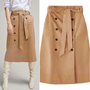 Massimo Dutti midi skirt - EUC